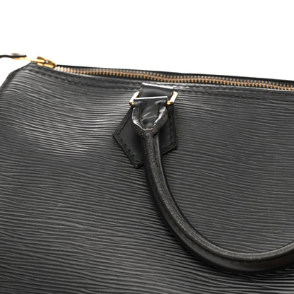 Louis Vuitton Epi Speedy 30 Black 14 of 17