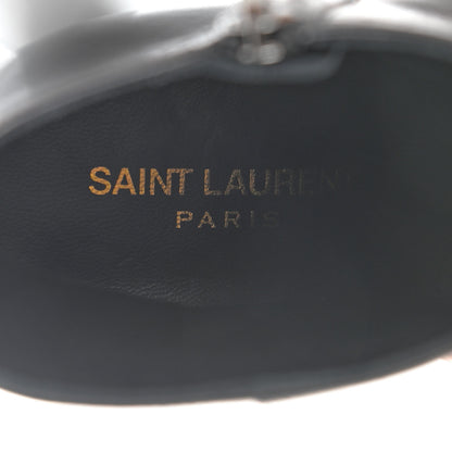 Saint Laurent Nappa Loulou Ankle Zip Boot 36.5 Black 7 of 9