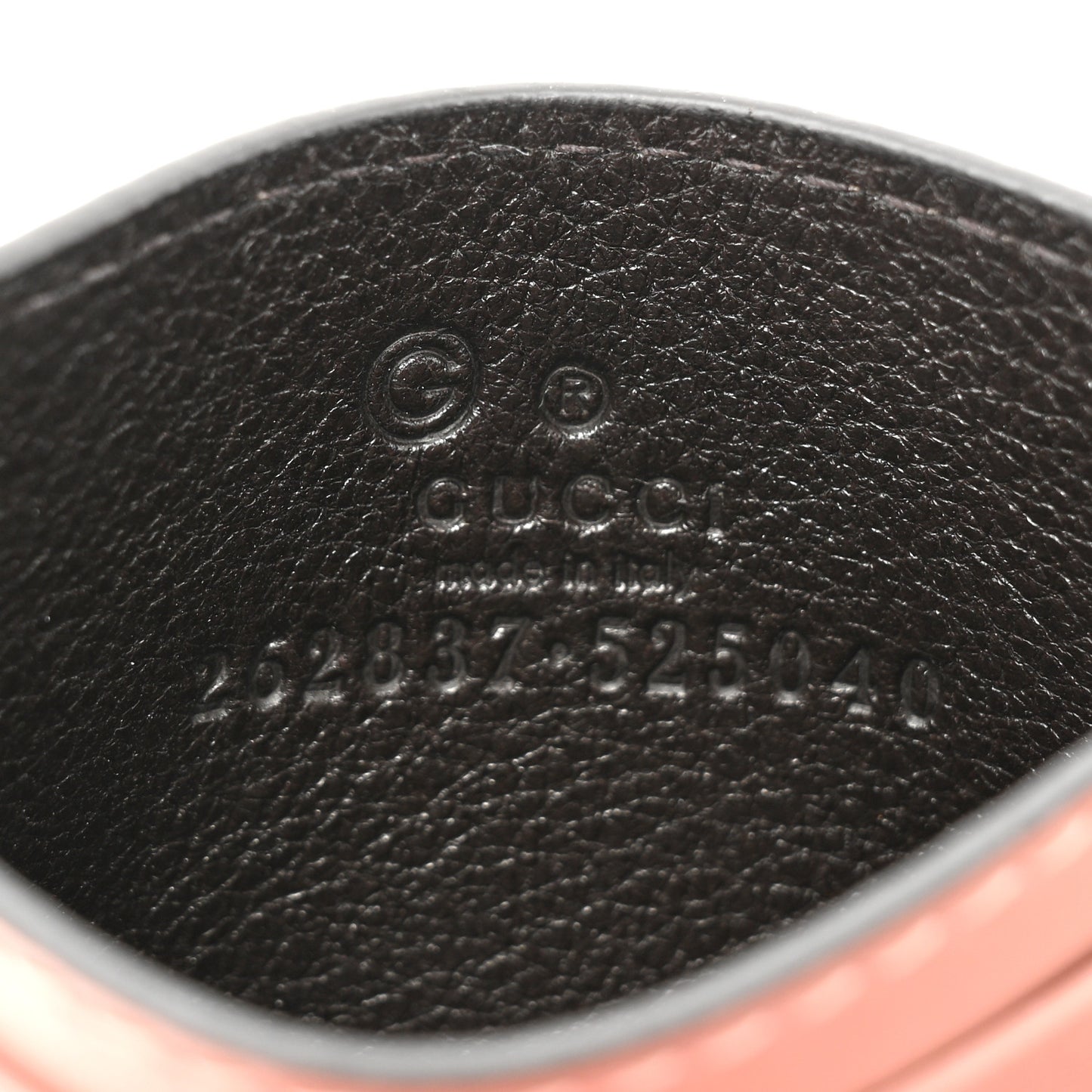 Microguccissima Card Holder Soft Pink