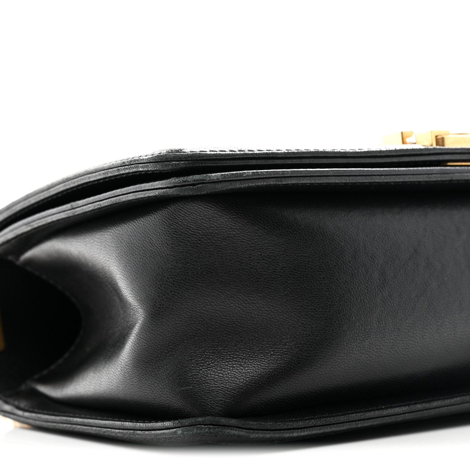 Chanel Lambskin Quilted Medium Boy Flap Black 9 of 13