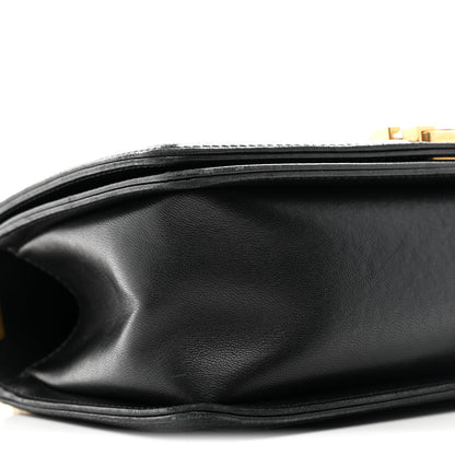 Chanel Lambskin Quilted Medium Boy Flap Black 9 of 13