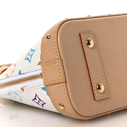 Louis Vuitton LV x TM Monogram Multicolor Alma BB White 9 of 11