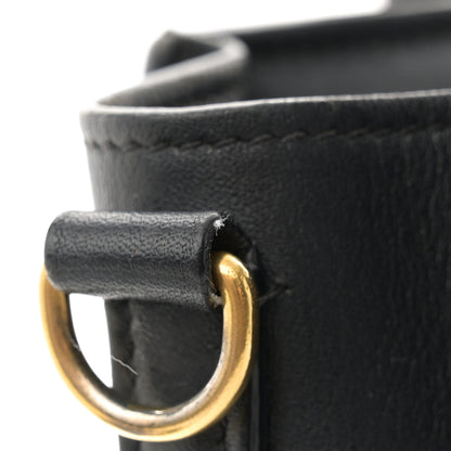 Celine Smooth Calfskin Nano Luggage Black 12 of 18