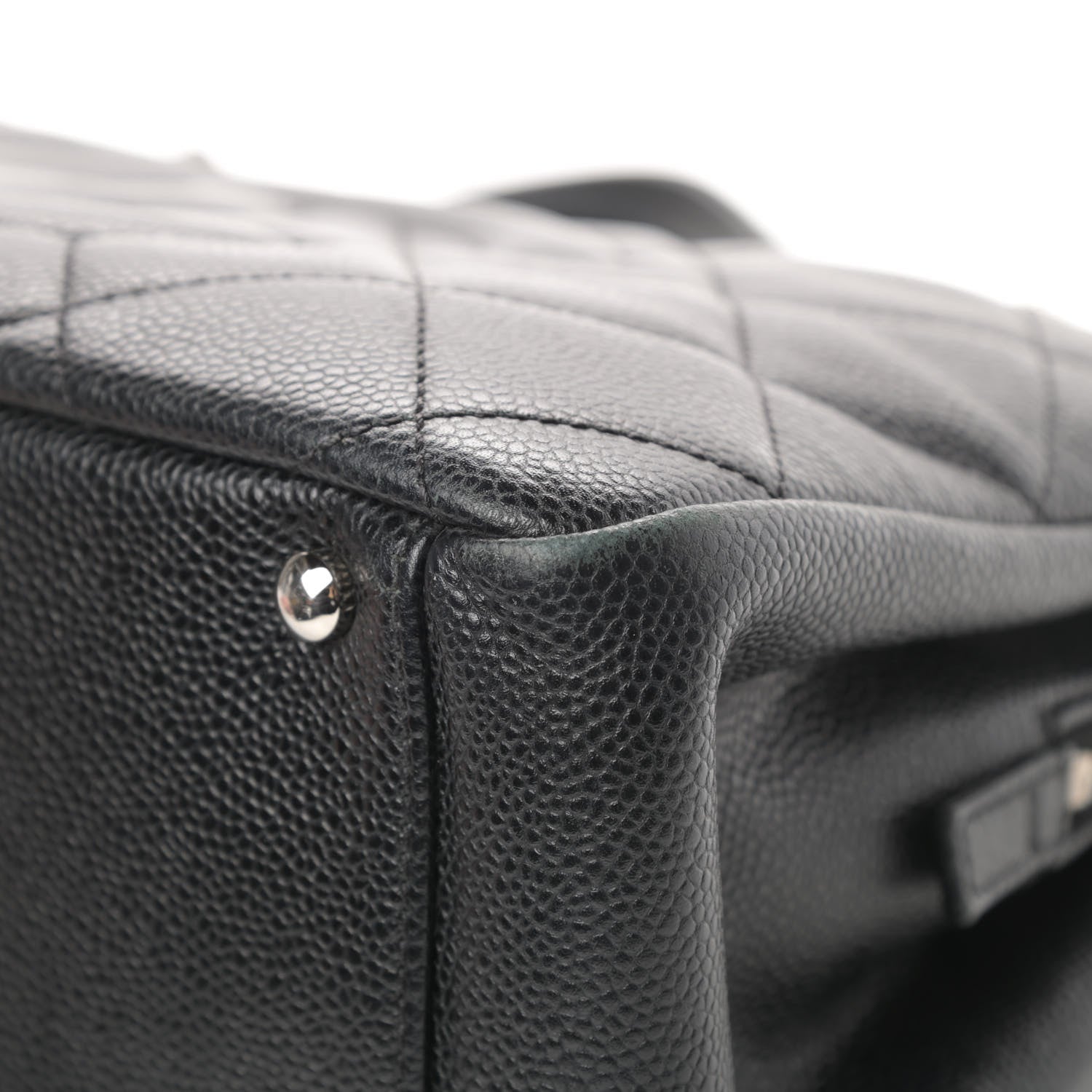 Chanel Caviar Quilted Timeless CC Soft Tote Black 10 of 18