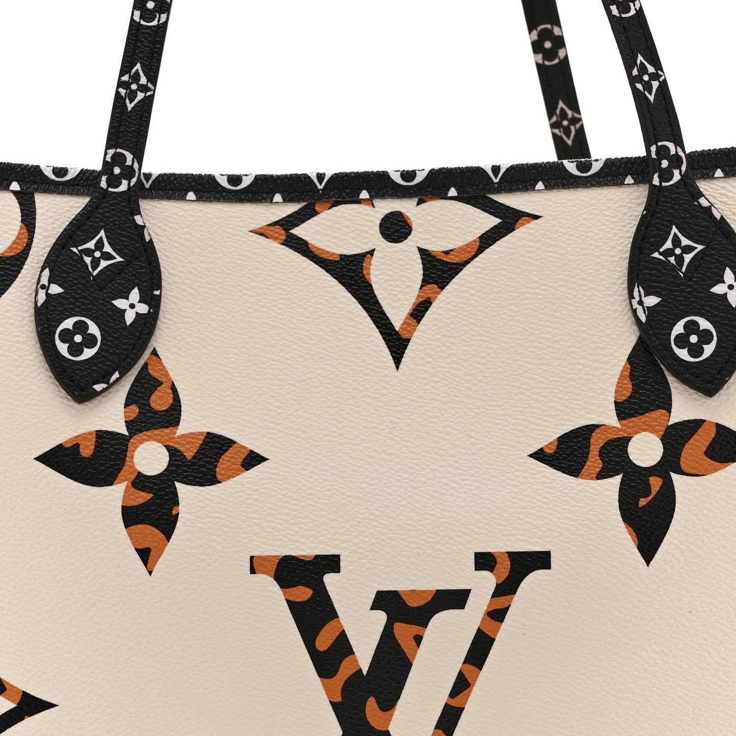 Monogram Giant Jungle Neverfull MM Ivory