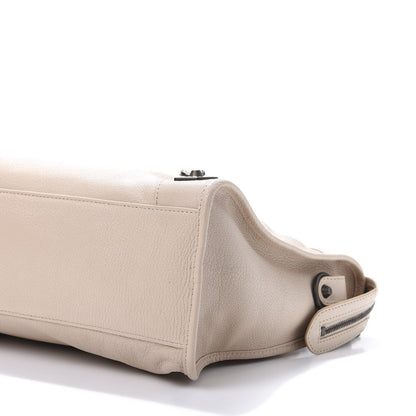 Balenciaga Chevre Classic Metallic Edge Hardware City Beige Tapioca 10 of 11
