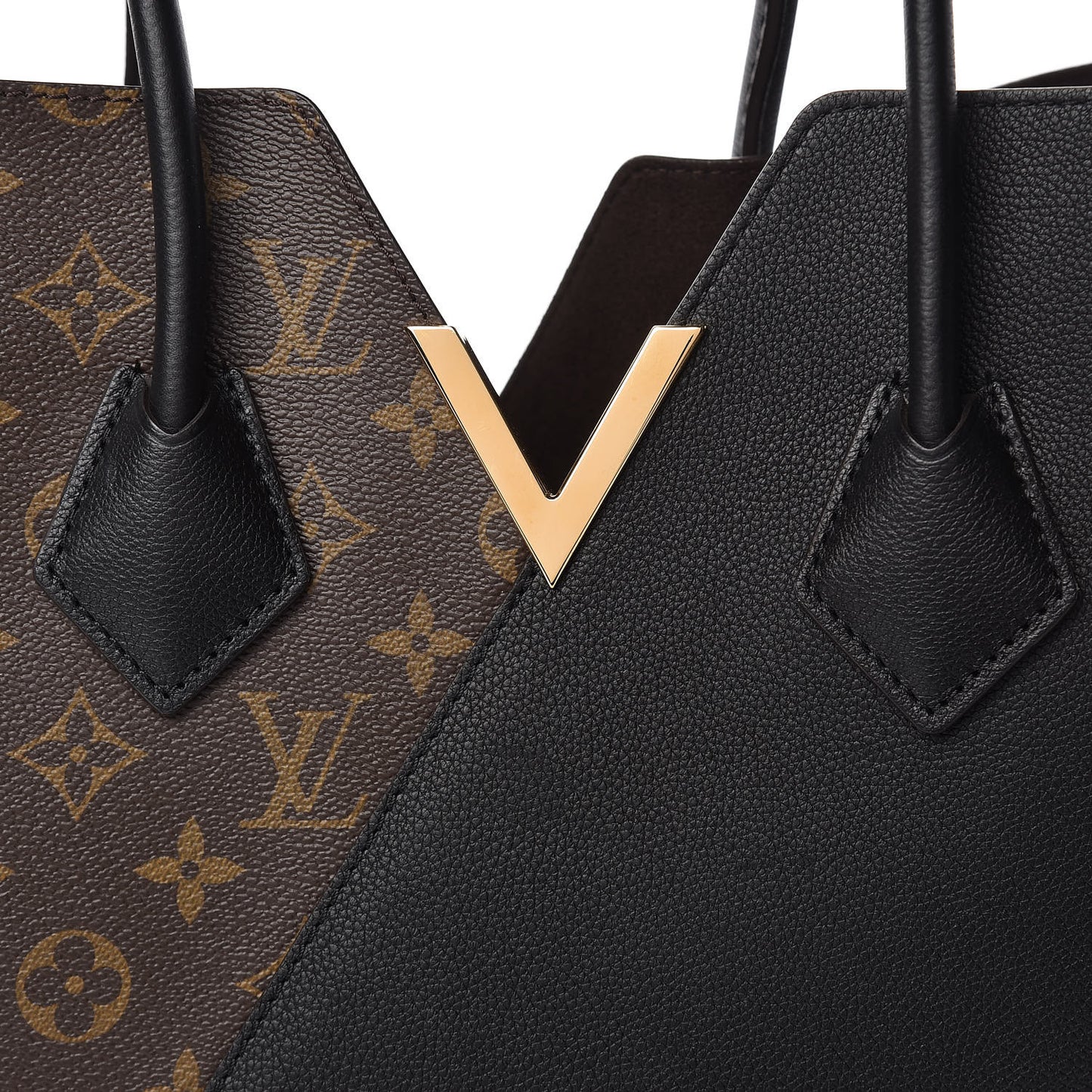 Calfskin Monogram Kimono Tote Black
