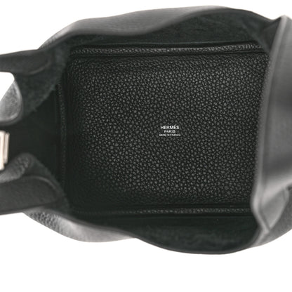 Hermes Taurillon Clemence Picotin Lock 18 PM Black 5 of 12