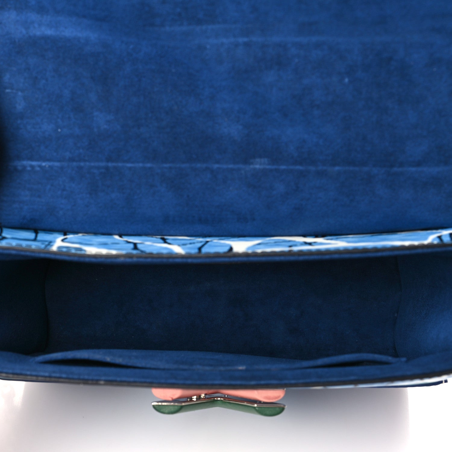 Louis Vuitton Epi Twist Shoulder Bag MM Aqua 5 of 10