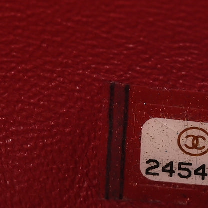 Chanel Caviar Quilted Mini Rectangular Flap Red 7 of 10