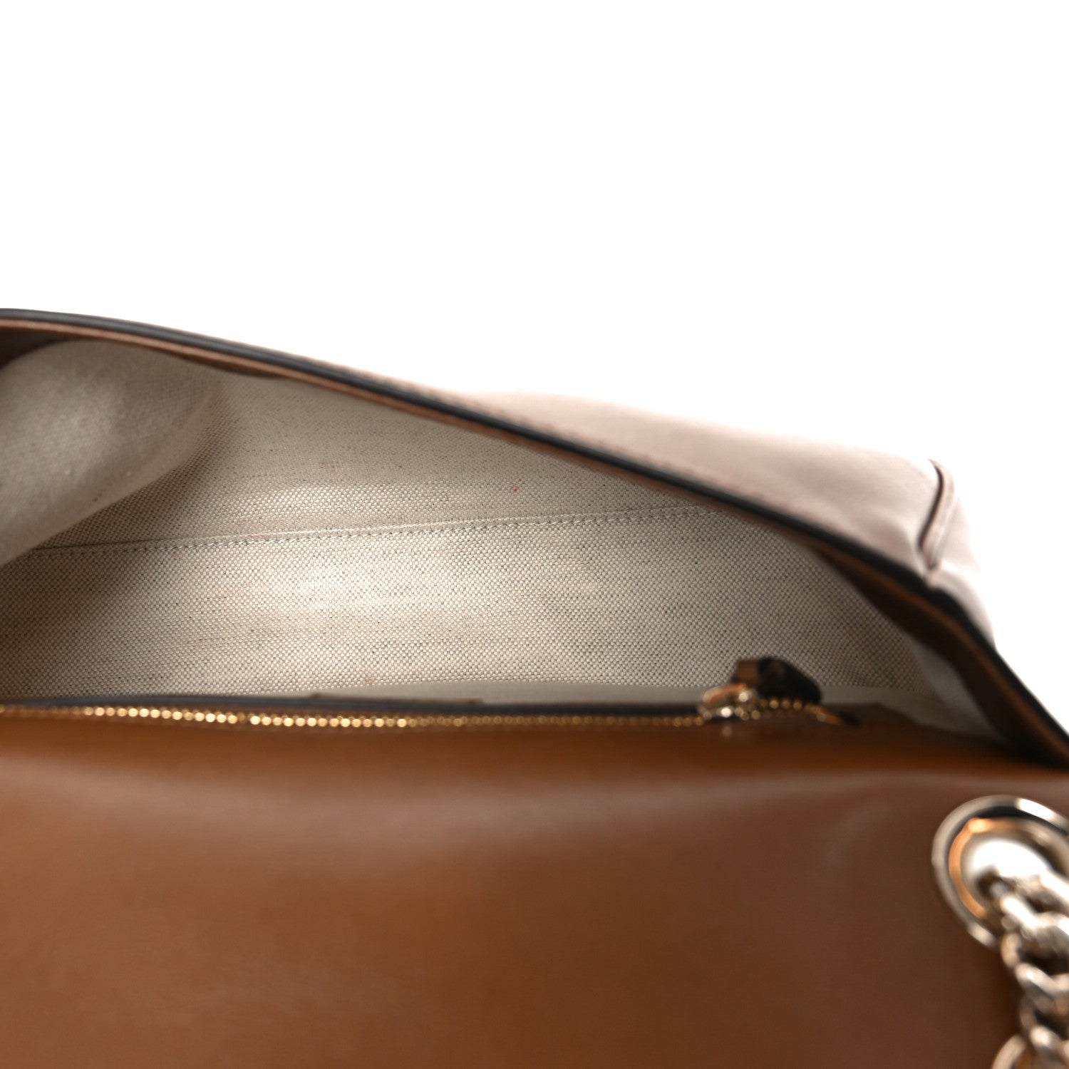 Gucci Suede Calfskin Blondie Medium Shoulder Bag Light Brown 5 of 10