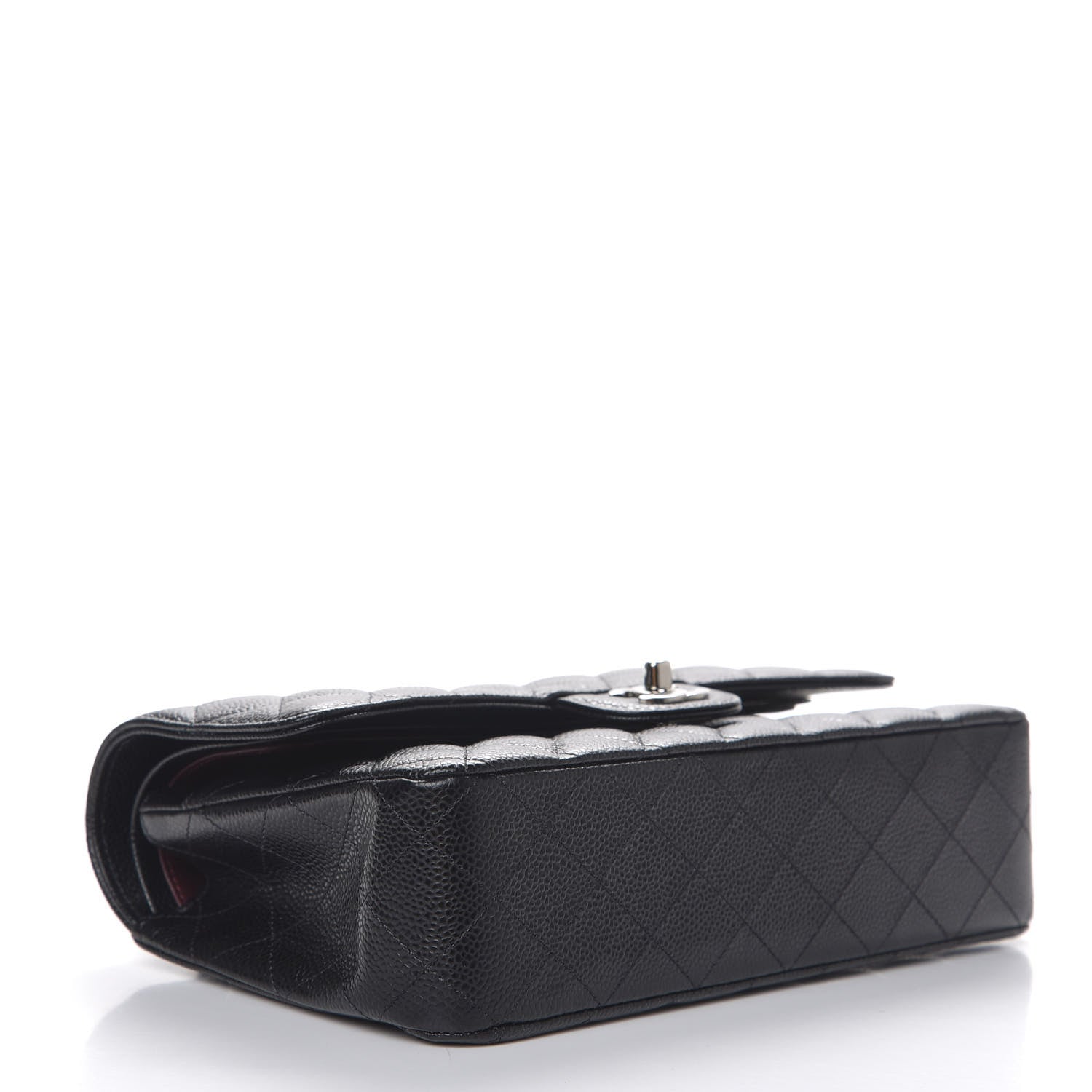 Chanel Caviar Quilted Medium Double Flap Black 3 of 11