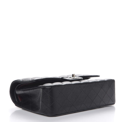 Chanel Caviar Quilted Medium Double Flap Black 3 of 11