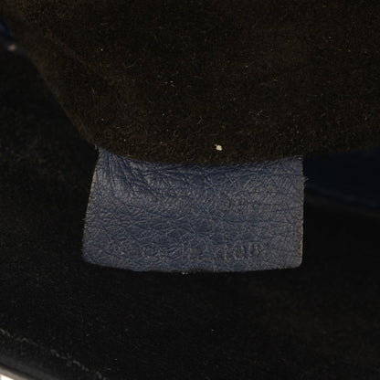 Celine Supple Calfskin Medium Phantom Luggage Midnight 7 of 10