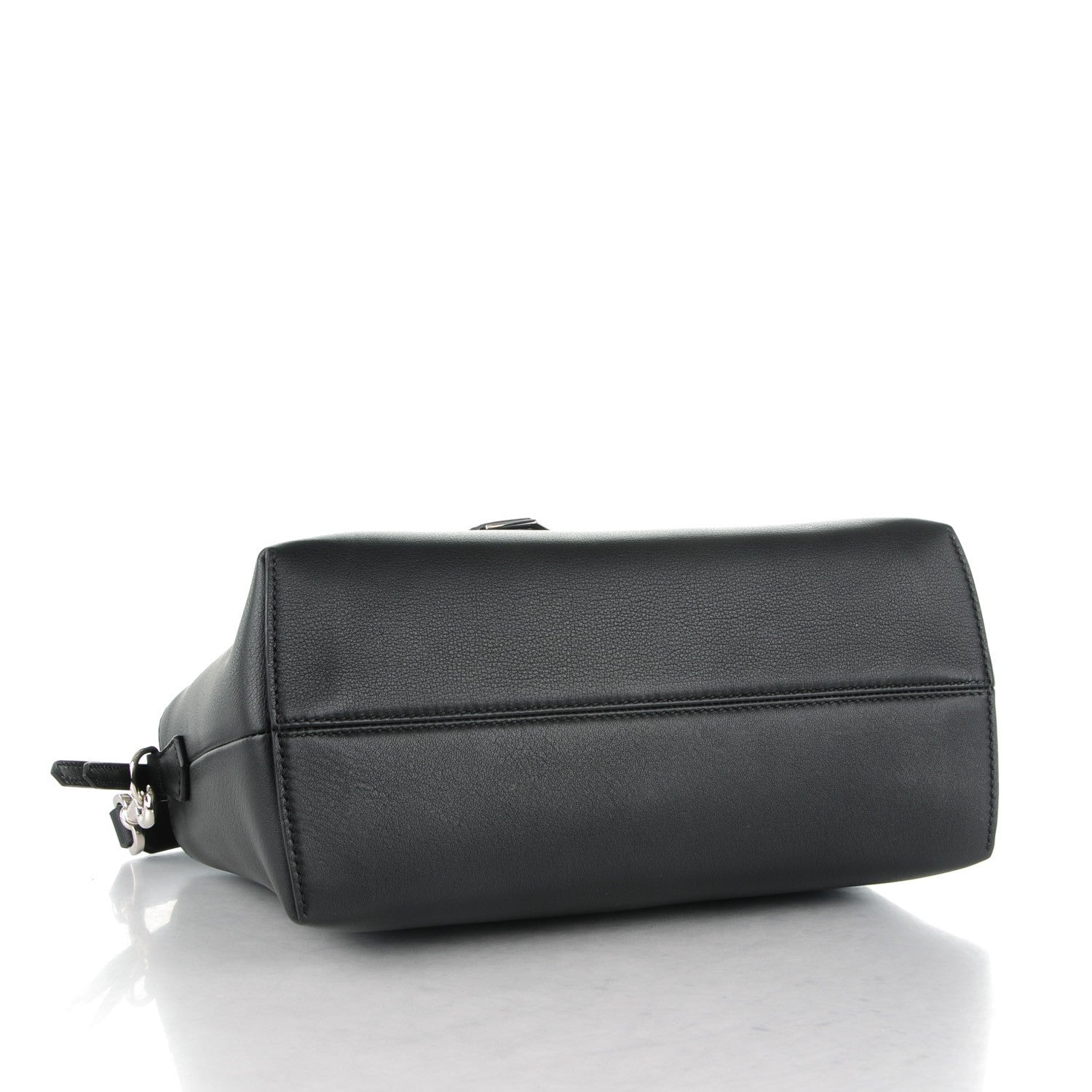 Fendi Vitello Dolce Medium By The Way Boston Bag Black 4 of 8