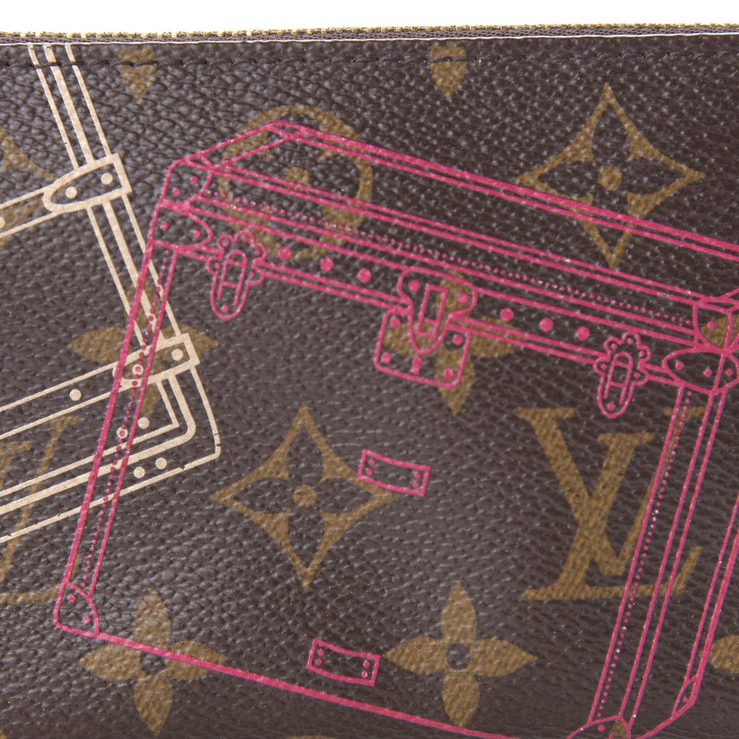 Monogram 2014 Christmas Animation Mini Pochette Accessories