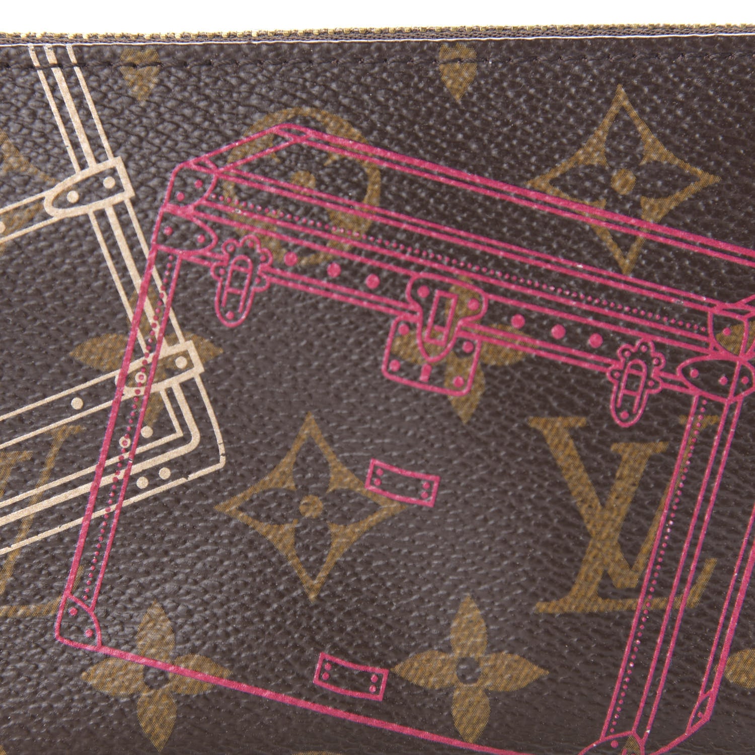 Louis Vuitton Monogram 2014 Christmas Animation Mini Pochette Accessories 10 of 10