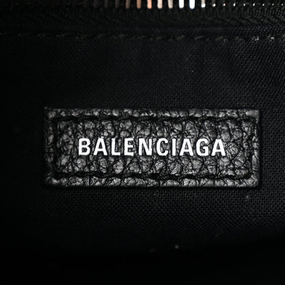 Balenciaga Patent Calfskin Logo Shopping Tote XXS Black 6 of 13