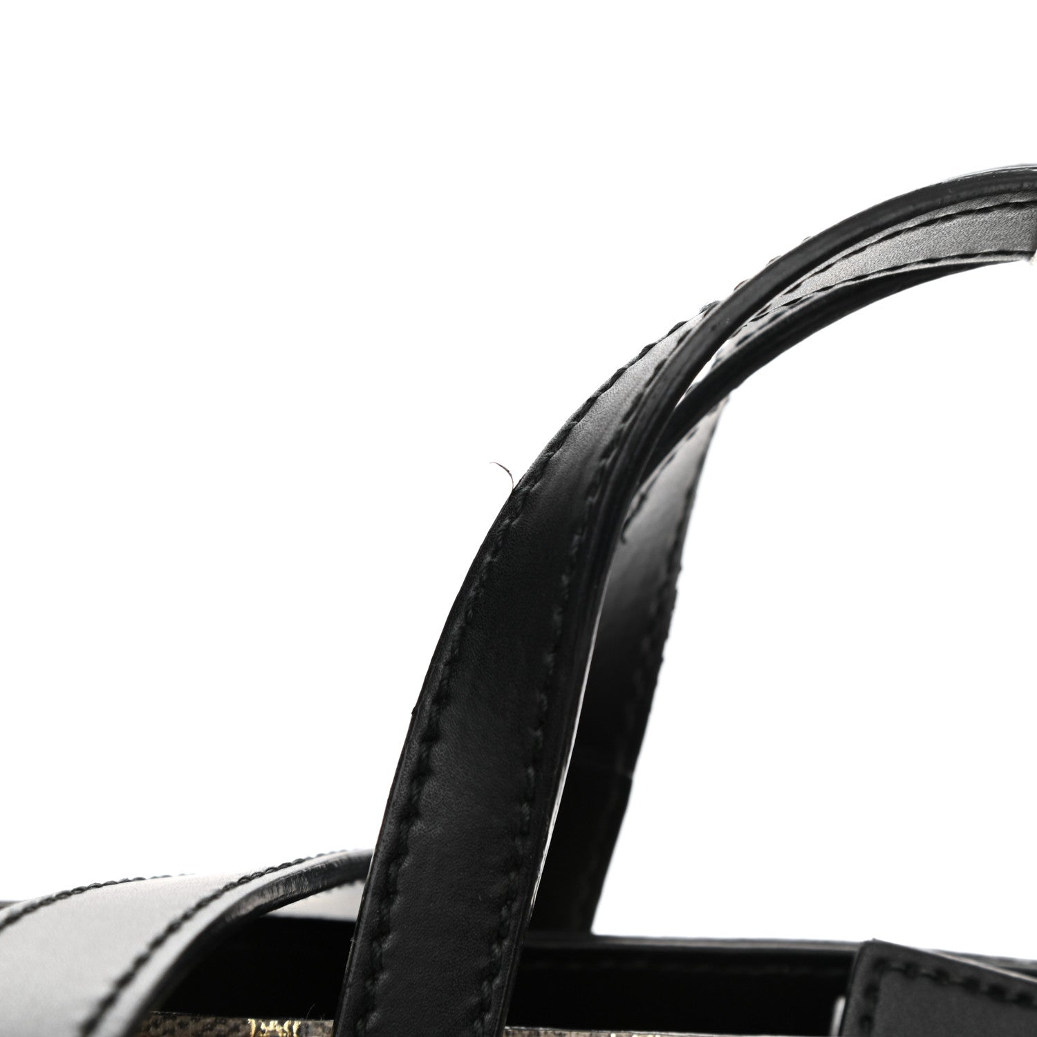 Gucci Soft GG Supreme Monogram Bees Small Crossbody Tote Beige Oro Black 13 of 13