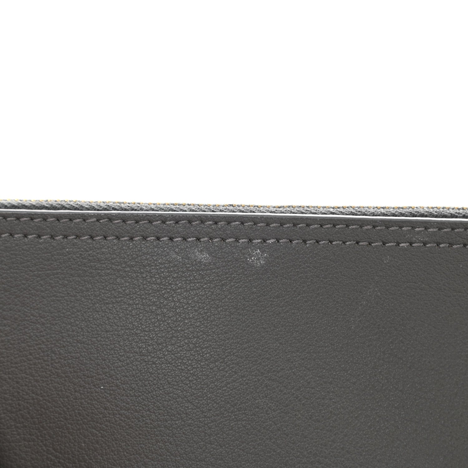 Saint Laurent Calfskin North-South Shopping Tote Storm 13 of 13