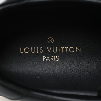 Louis Vuitton Calfskin Time Out Sneakers 38.5 Black 8 of 8
