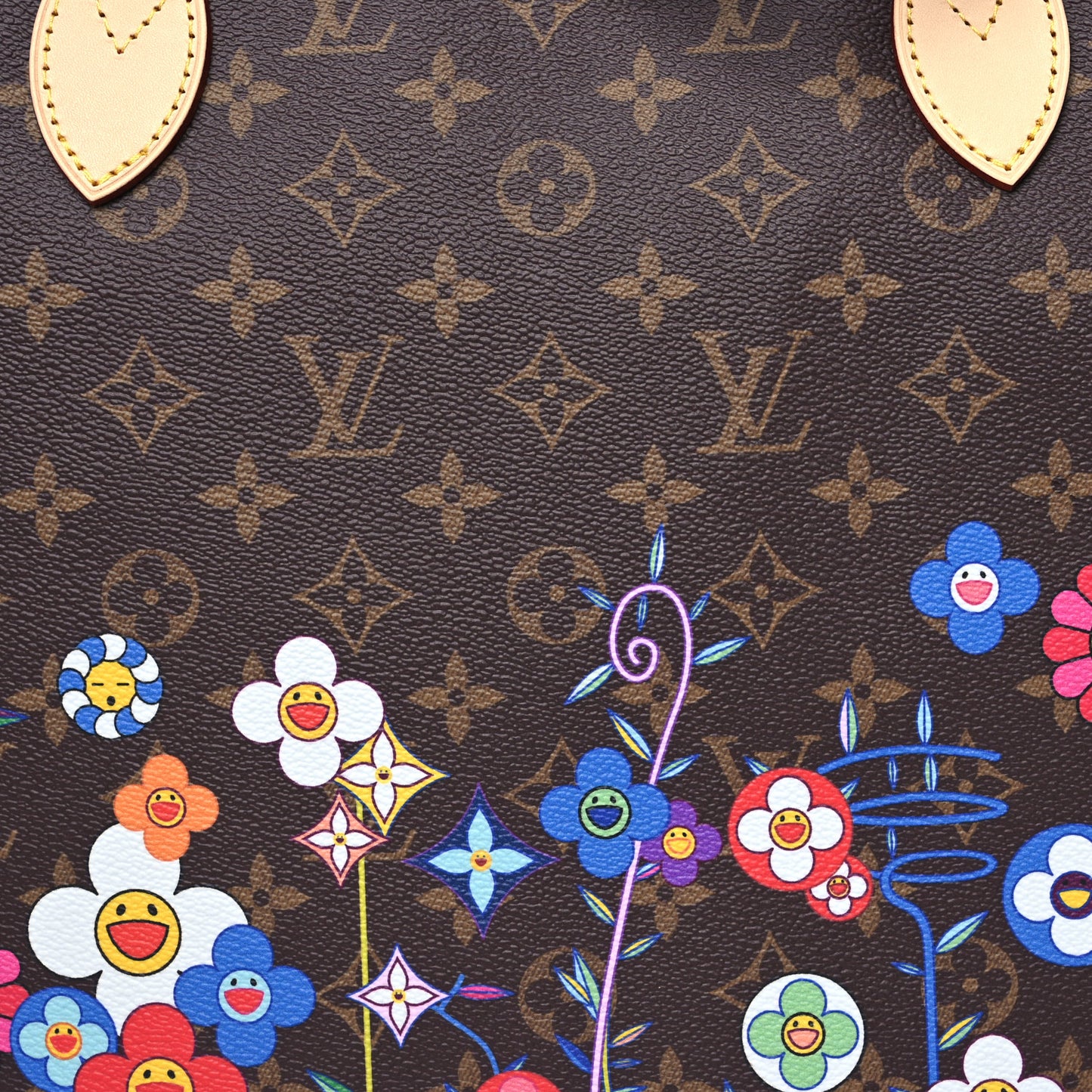 LV X TM Monogram Flowers Neverfull MM