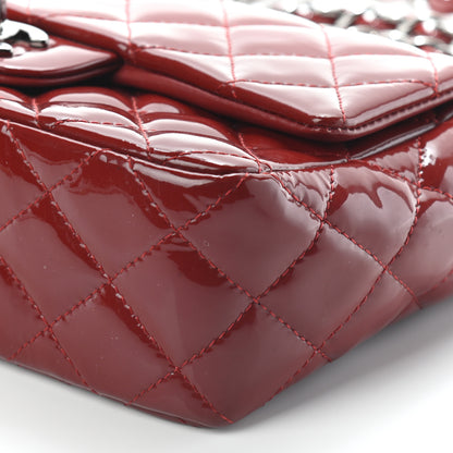 Chanel Patent Calfskin Quilted Mini Rectangular Flap Red 9 of 10