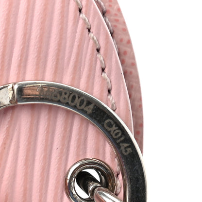 Louis Vuitton Epi Mirror Bag Charm Key Holder Rose Ballerine 3 of 6