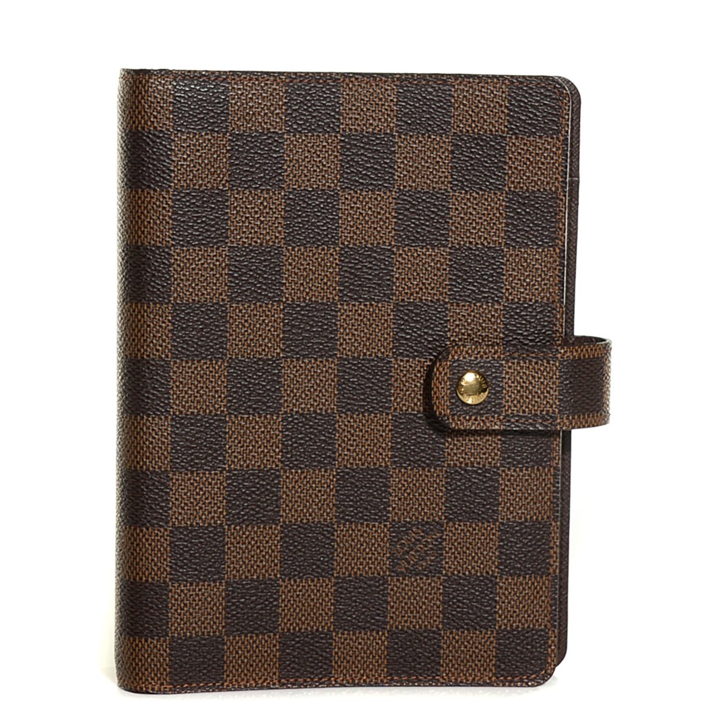 Damier Ebene Medium Ring Agenda Cover