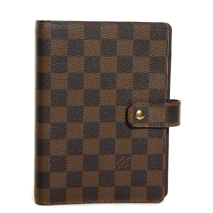 Louis Vuitton Damier Ebene Medium Ring Agenda Cover 1 of 7