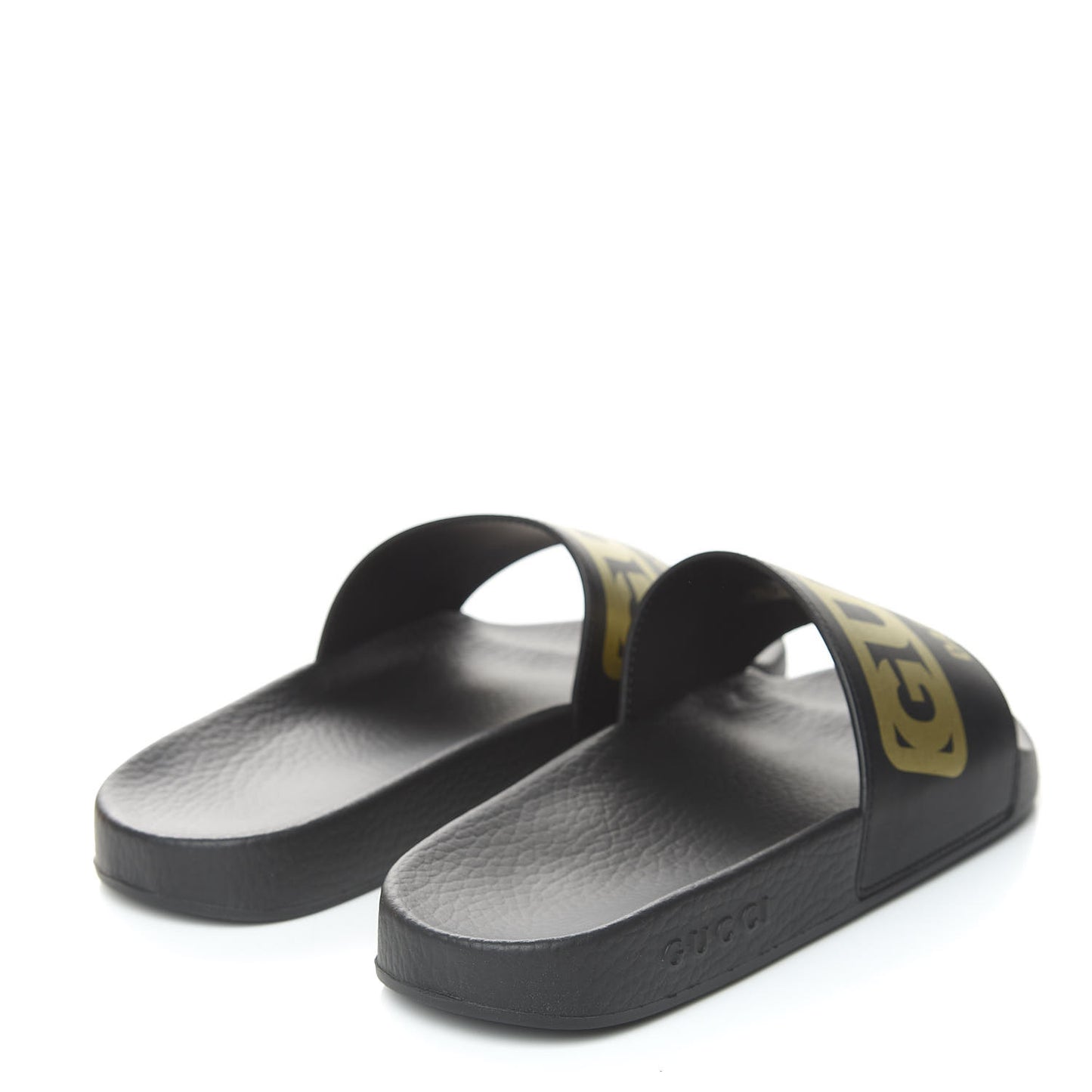 X DAPPER DAN Rubber Womens Slide Sandals 35 Black