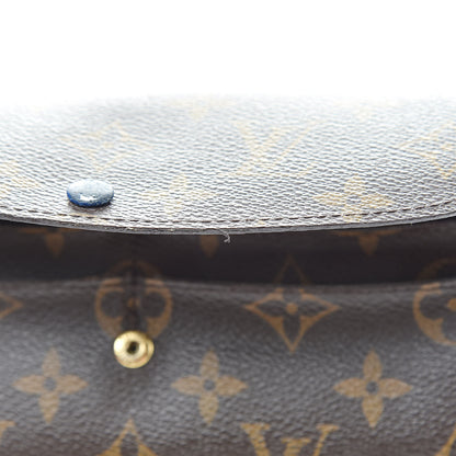 Louis Vuitton Monogram Emilie Wallet Blue 14 of 21