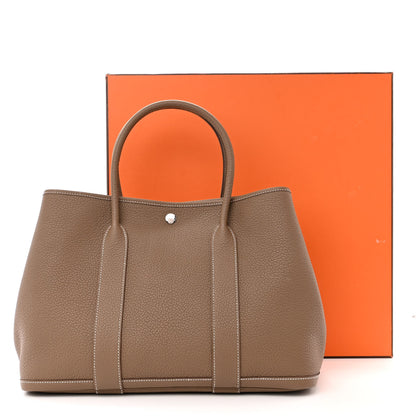 Hermes Negonda Garden Party 36 MM Etoupe 14 of 14