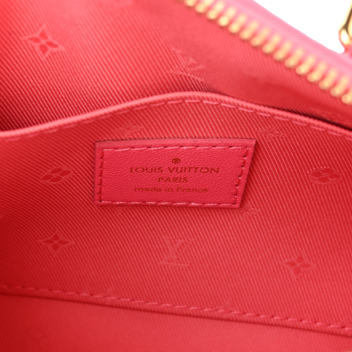 Calfskin Bubblegram Papillon BB Dragon Fruit