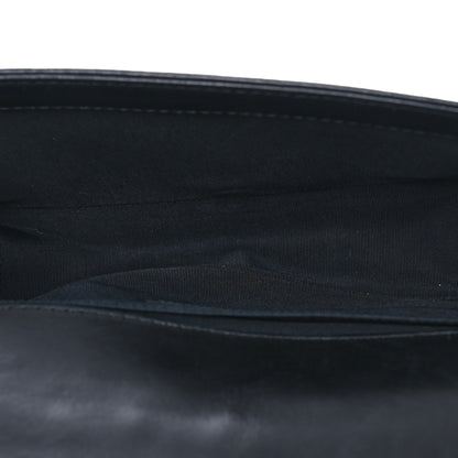Chanel Lambskin Quilted Medium Boy Flap Black Blue Fonce 5 of 12