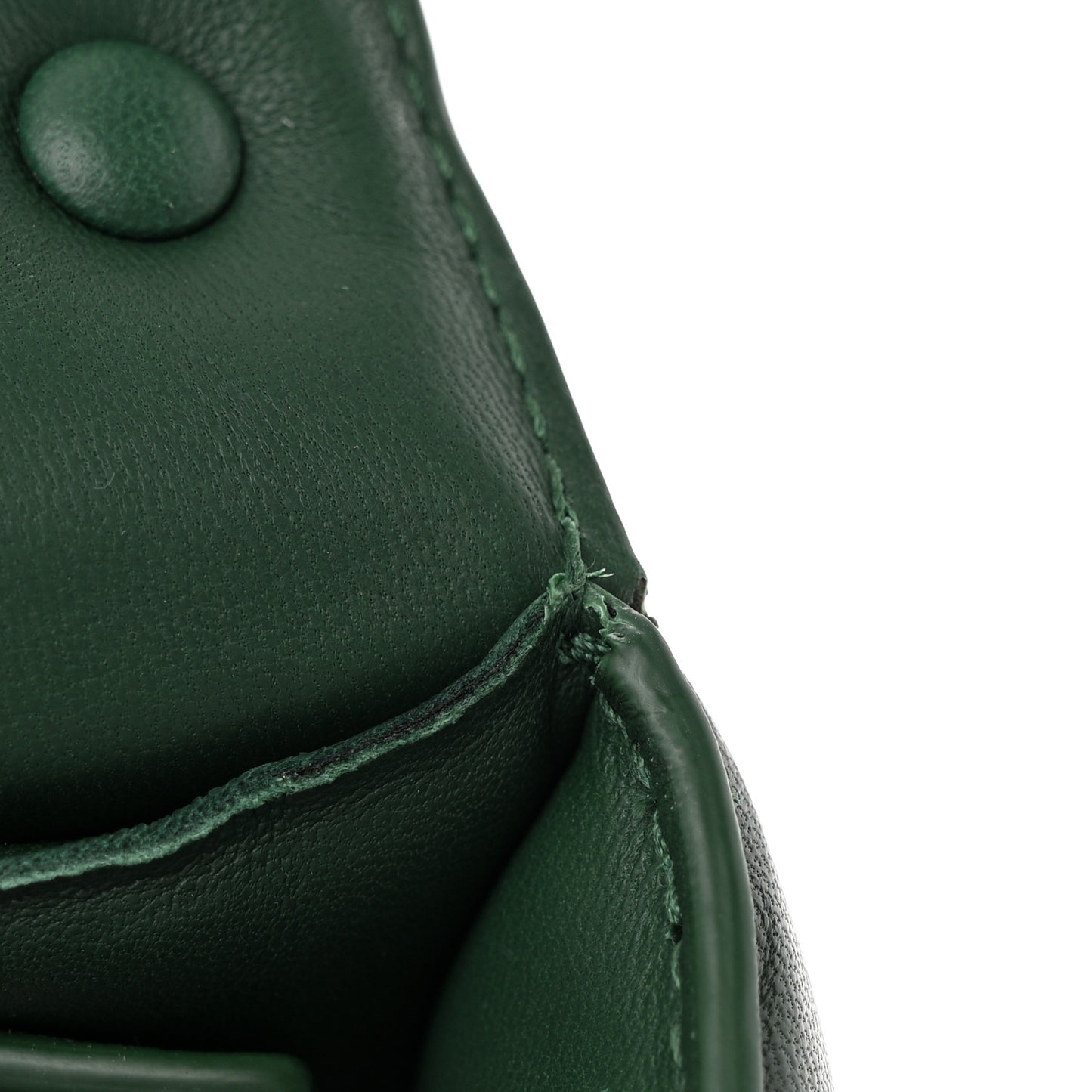 Lambskin Maxi Intreccio Padded Chain Cassette Crossbody Bag Raintree