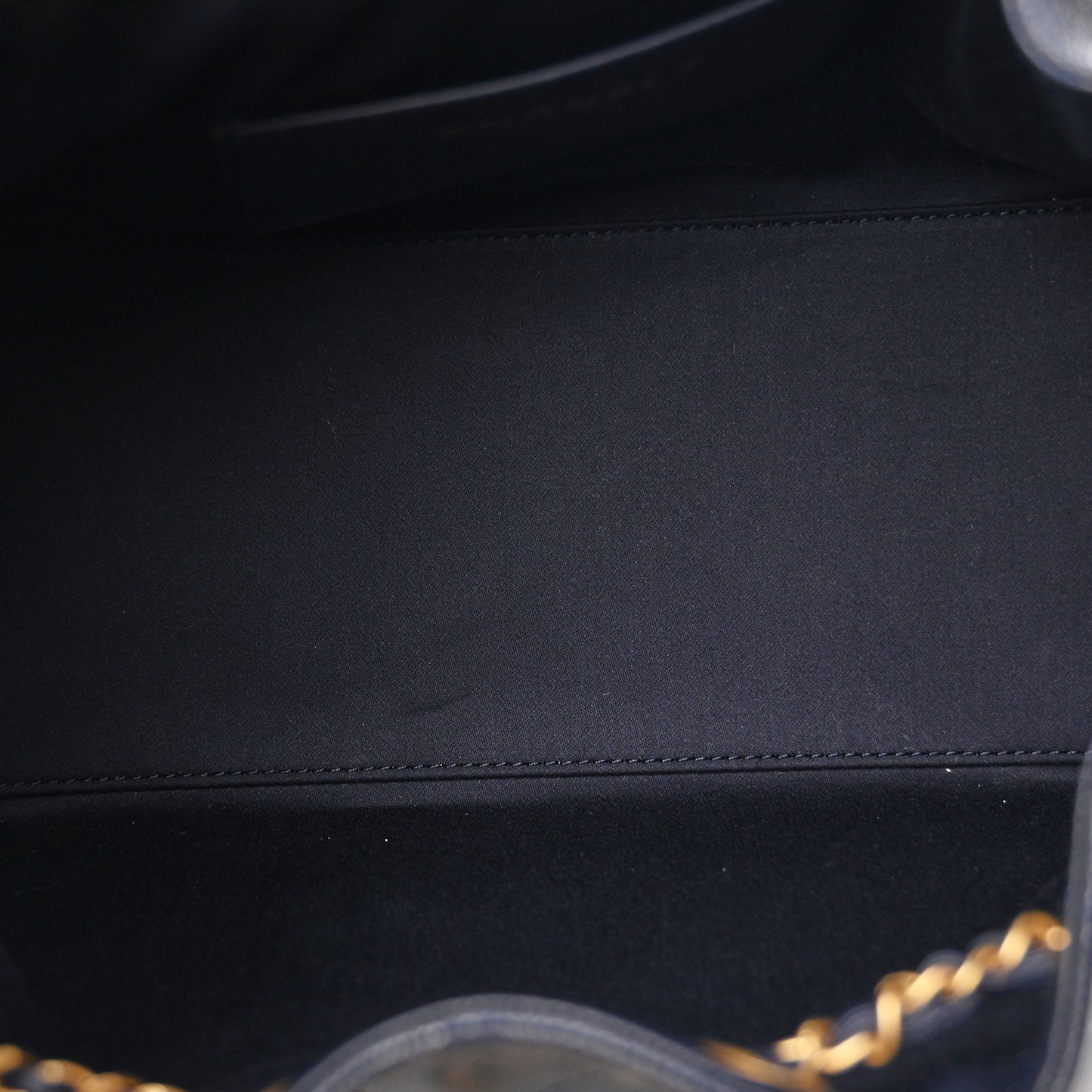 Caviar Quilted Small Chanel 25 Handbag Dark Navy