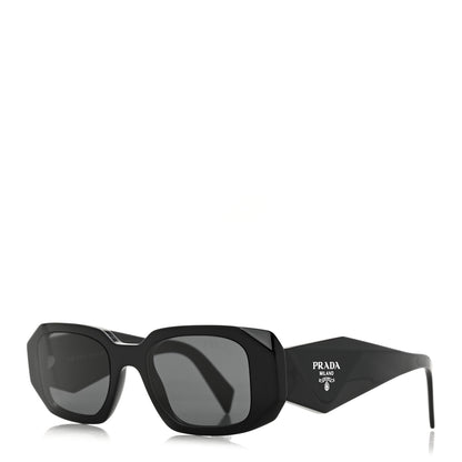 Prada Acetate Symbole Sunglasses SPR 17W Black 1 of 8