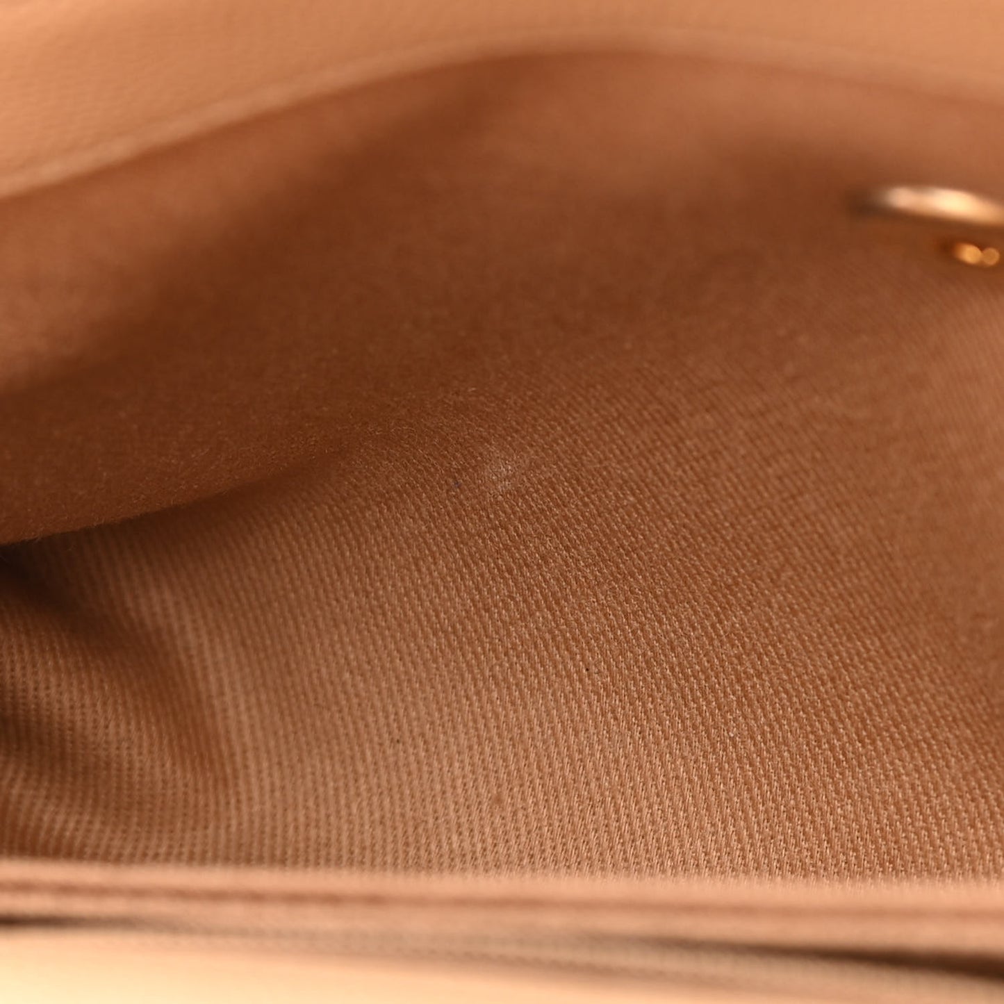 Caviar Lizard Embossed Quilted Mini Coco Handle Flap Beige