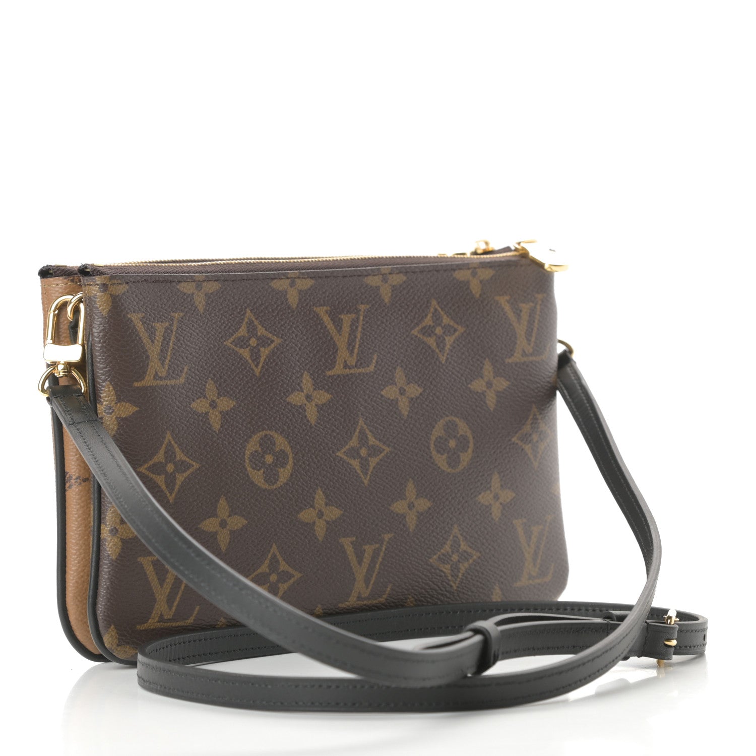 Louis Vuitton Reverse Monogram Giant Double Zip Pochette 3 of 11