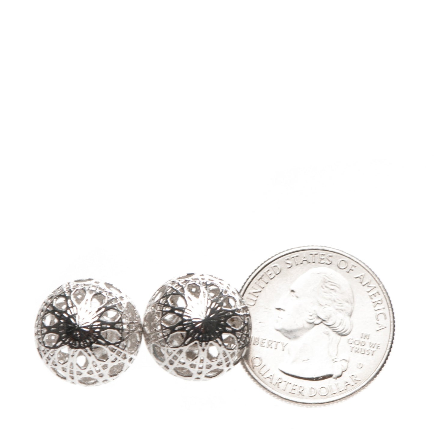 Cannage Mise En Dior Tribal Earrings Silver