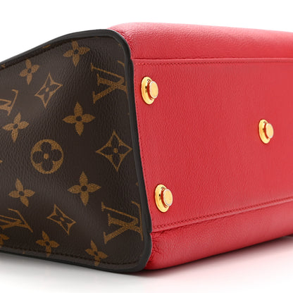 Louis Vuitton Calfskin Monogram On My Side Pirate Red 7 of 8