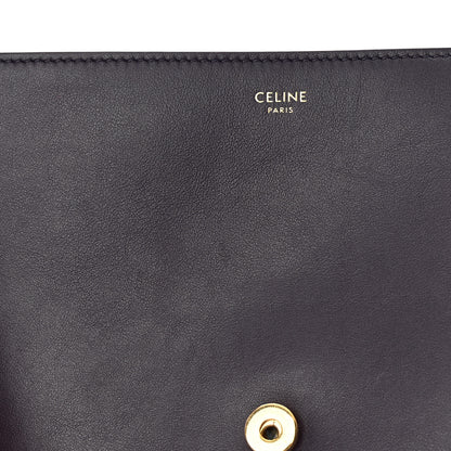 Celine Smooth Calfskin Medium Tabou Aubergine 12 of 17