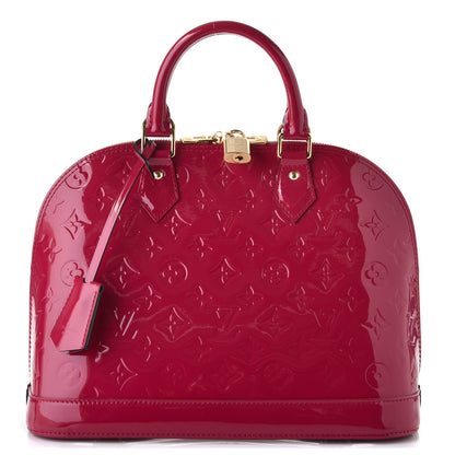 Louis Vuitton Vernis Alma PM Rose Indien 1 of 6