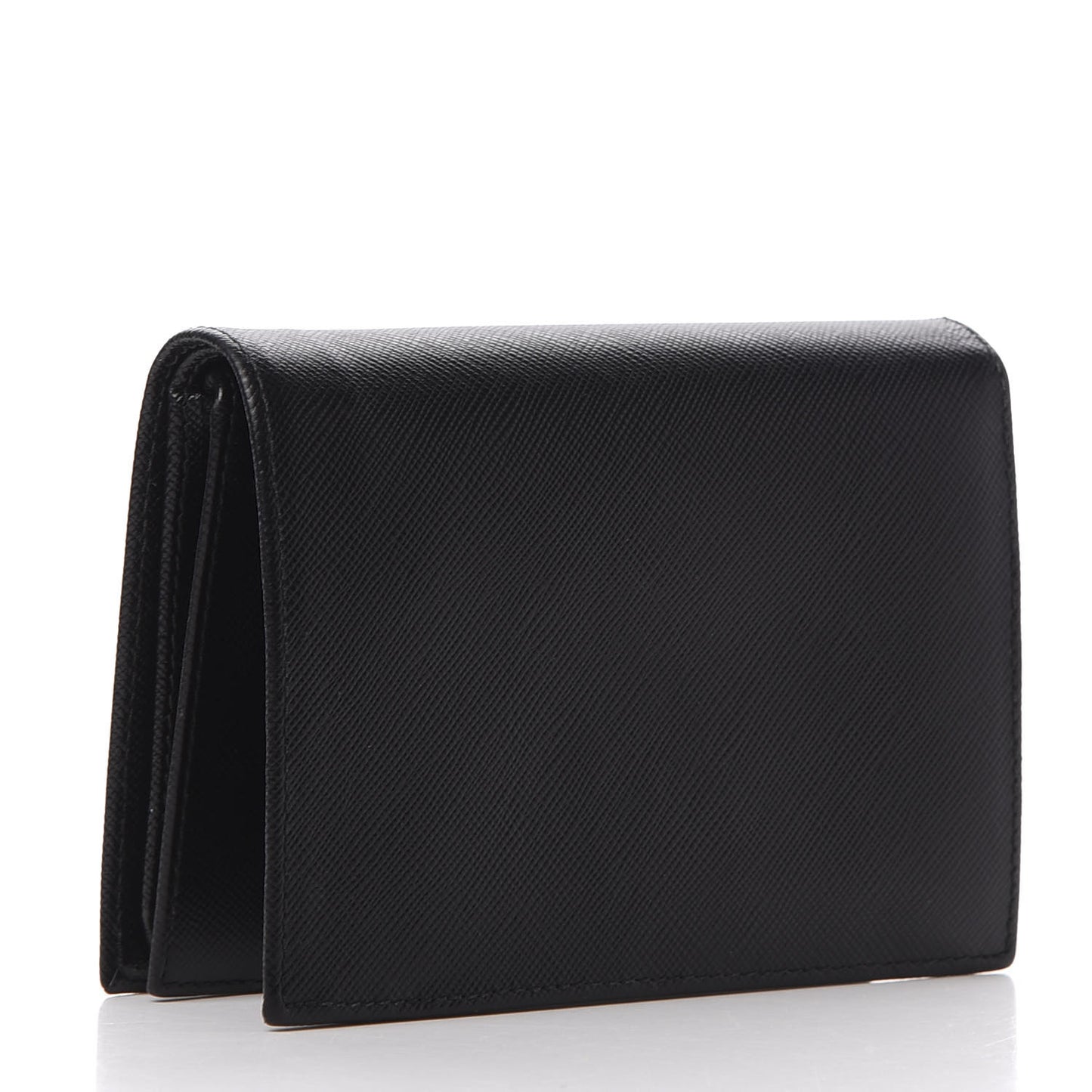 Saffiano Oro Wallet Black