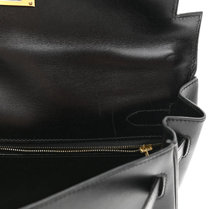Hermes Box Kelly Retourne 32 Black 11 of 19