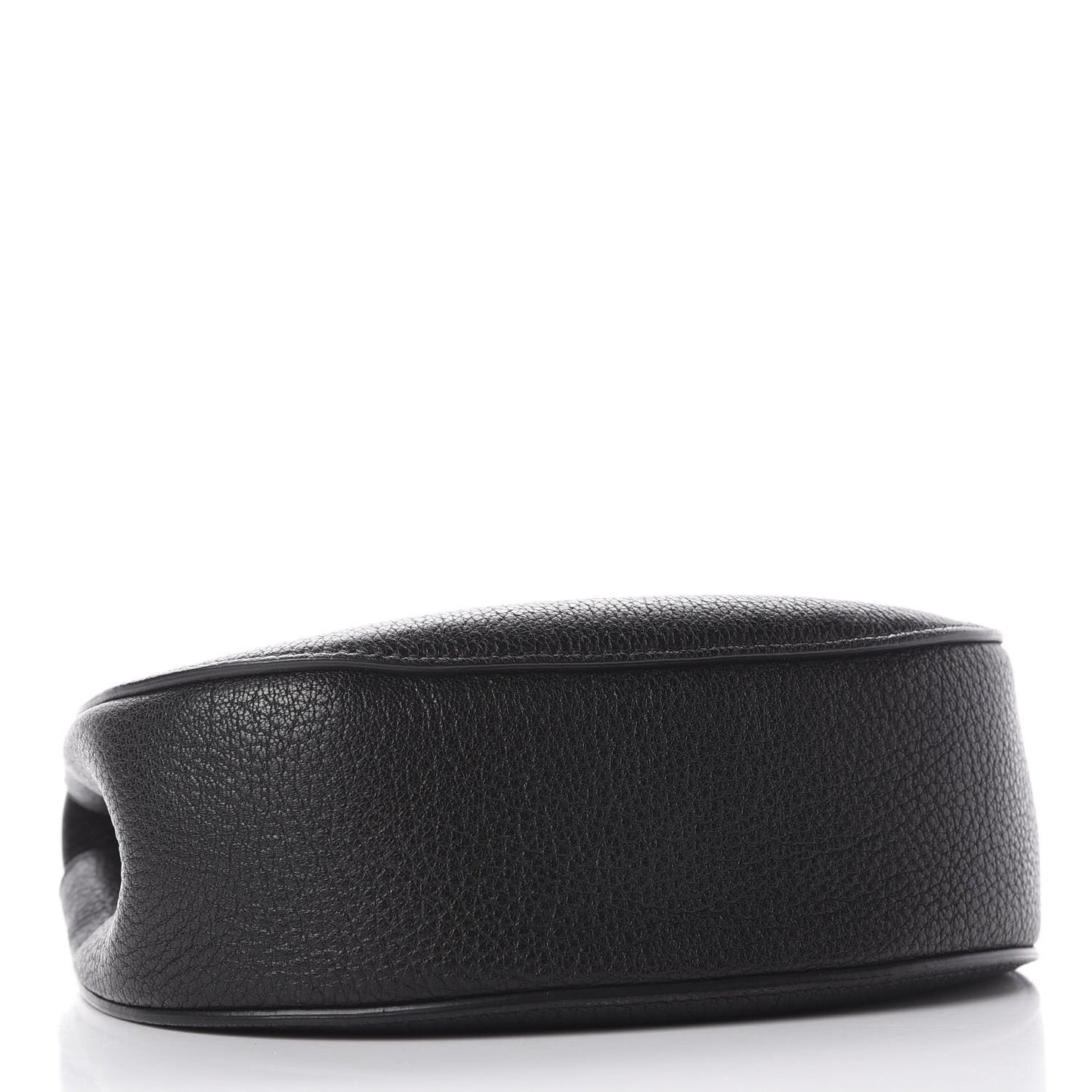 Grained Lambskin Mini Drew Shoulder Bag Black