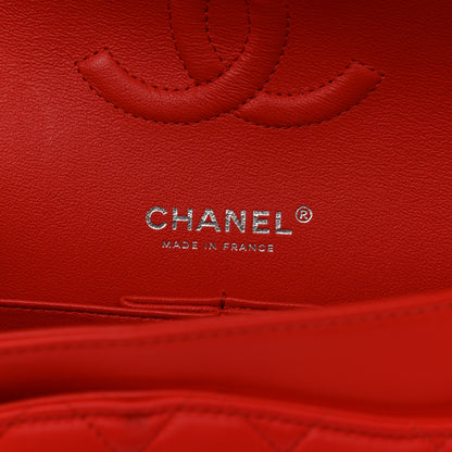 Chanel Lambskin Quilted Medium Double Flap Red 6 of 13