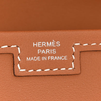 Hermes Veau Jonathan Jige Elan 29 Clutch Gold 6 of 8