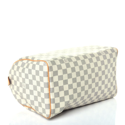 Louis Vuitton Damier Azur Speedy 30 4 of 10